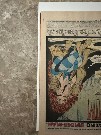 Amazing Spider-Man #300 Newsstand FN+ 6.5 (Marvel Comics 1988) - 1st Venom