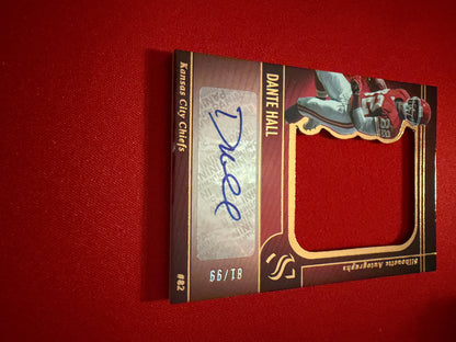 Dante Hall 2025 Panini Silhouette Football Silhouette Autographs /99