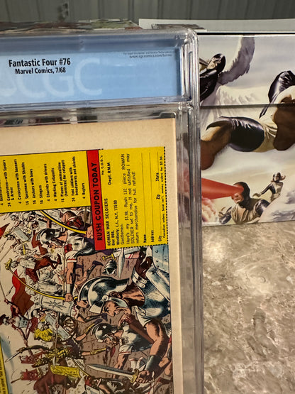 Fantastic Four #76 CGC 9.4 OWTW (1968 Marvel)