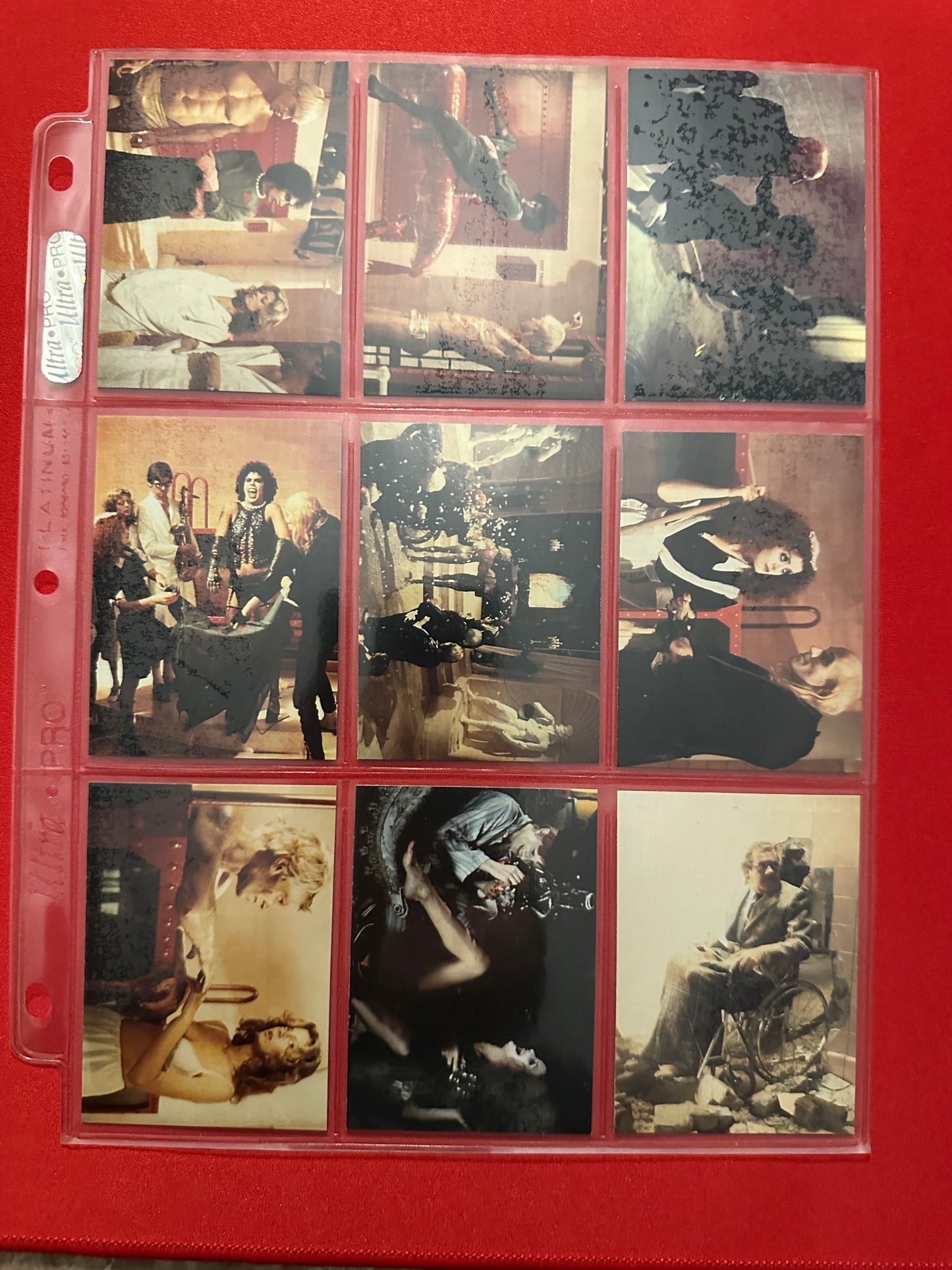 1995 Rocky Horror Picture Show Trading Card Set (90 cards)