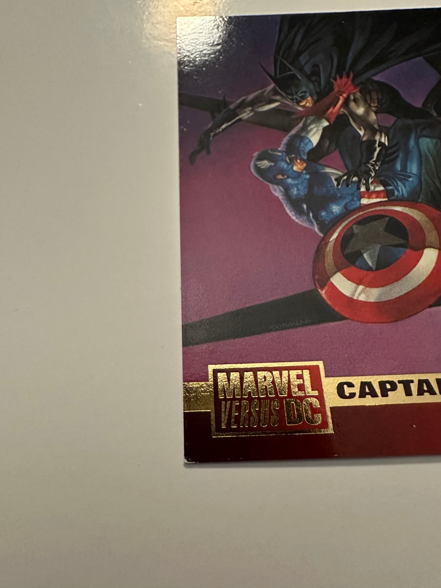 Captain America/Batman #91 (1995 Fleer DC vs. Marvel) - High grade