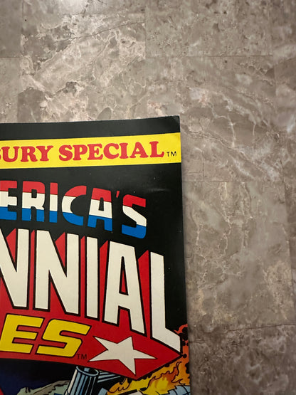 (Copy) Captain America's Bicentennial Battles FN 6.0 (1976 Marvel Treasury) - Unpressed