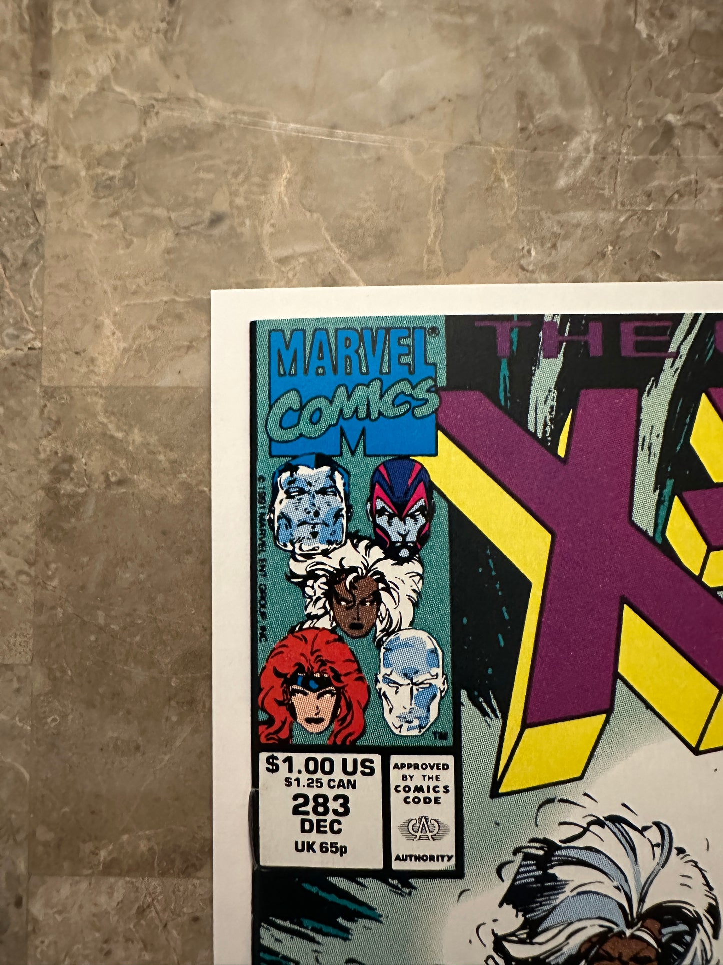 Uncanny X-Men #283 NM 9.4-9.8 (1991 Marvel Comics)