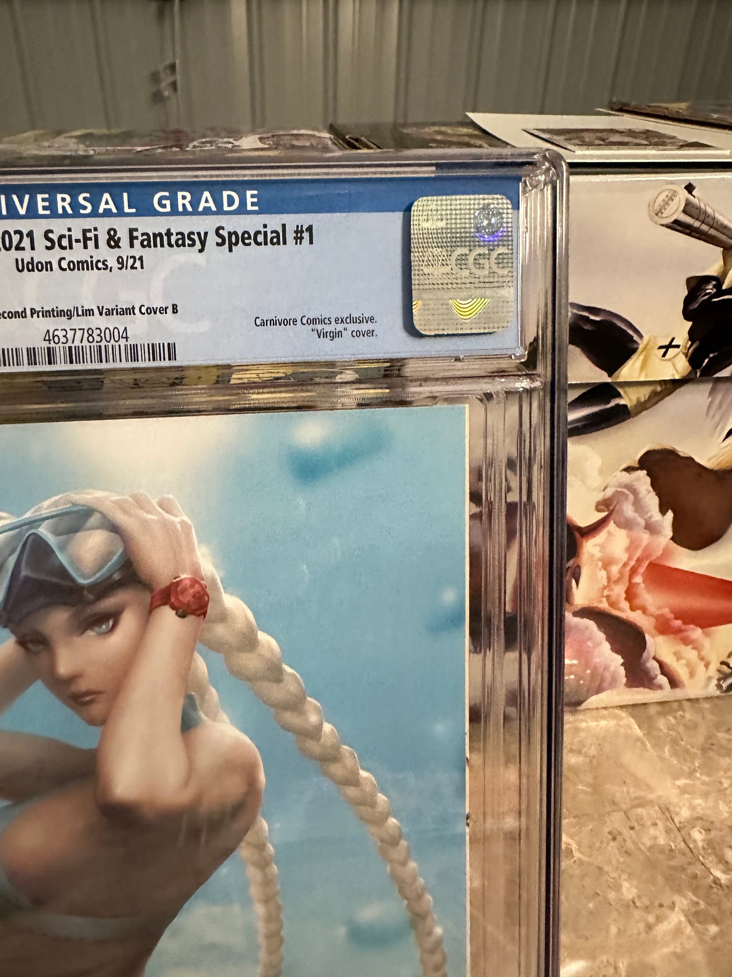 Street Fighter 2021 Sci-Fi & Fantasy Special CGC 9.8 2nd Print Lim (Udon) - New Case