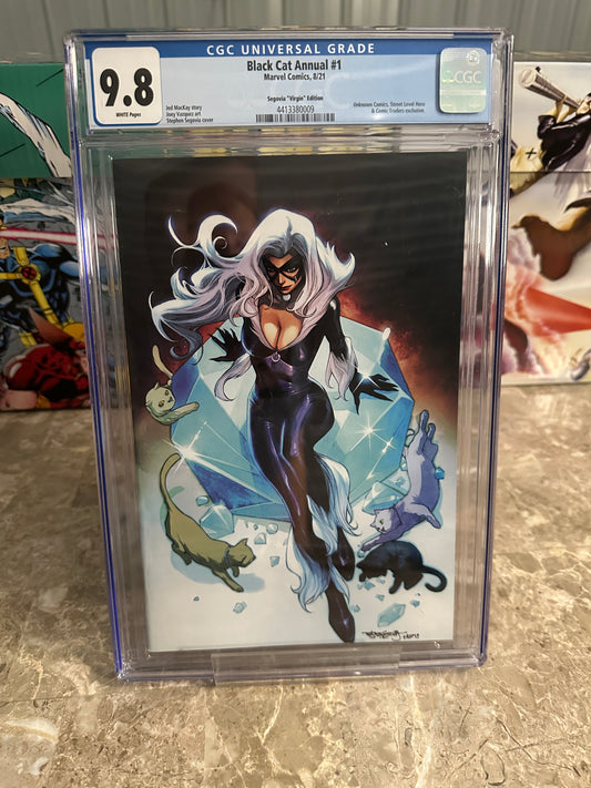 Black Cat Annual #1 Segovia Virgin CGC 9.8 (2021 Marvel)