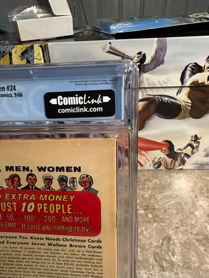 X-Men #24 CGC 7.5 (Marvel 1966)