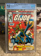 G.I. Joe, A Real American Hero #1 CBCS/CGC 9.2 (1972 Marvel)