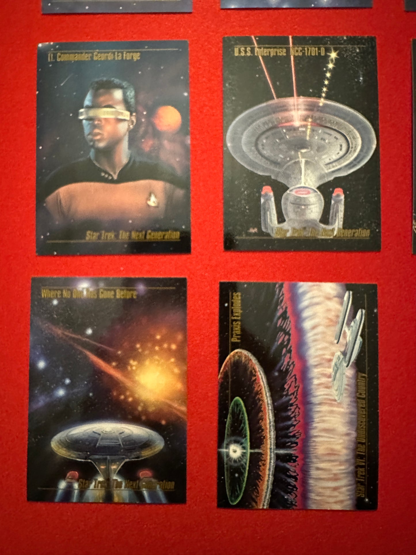 Star Trek Trading Card Lot of 31 Cards - 1993 Skybox Master/1992 Paramount
