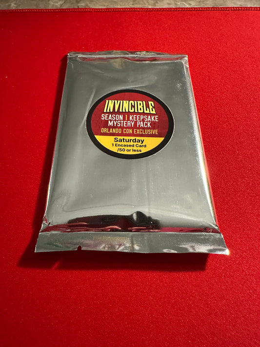 Invincible Season 1 Keepsake Mystery Pack Orlando Con - Saturday (3/21/2026)