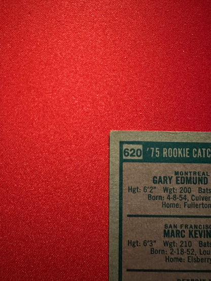 1975 Topps #620 GARY CARTER Rookie Card RC - Montreal Expos HOF - Vintage