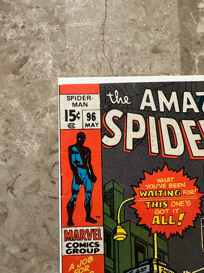 Amazing Spider-Man #96 FN+ 6.5 (Marvel Comics 1971)