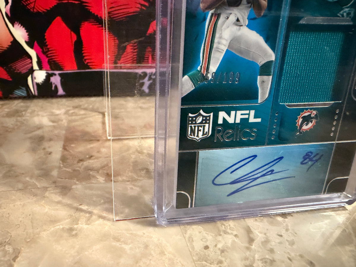 Chris Chambers 2025 Panini Silhouette NFL Relics Patch Auto /199