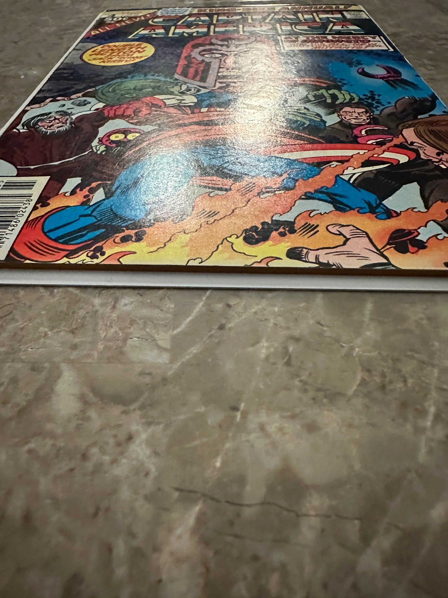 Captain America Annual #4 FN+ 6.5 (1977 Marvel) - Nice copy