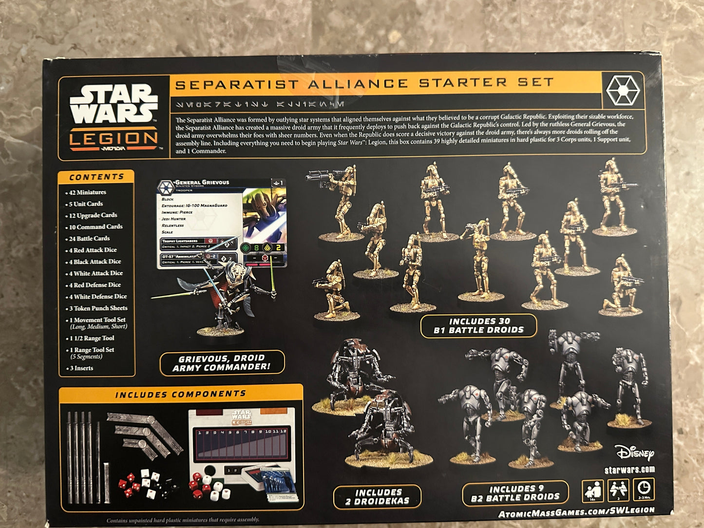 Star Wars Legion: Separatist Alliance Starter Set