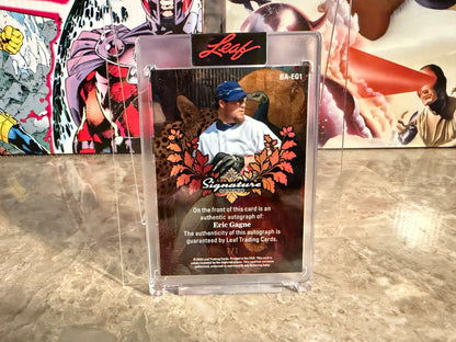 Eric Gagne 2026 Leaf Signature Series Base Auto Blue Lava 1/1