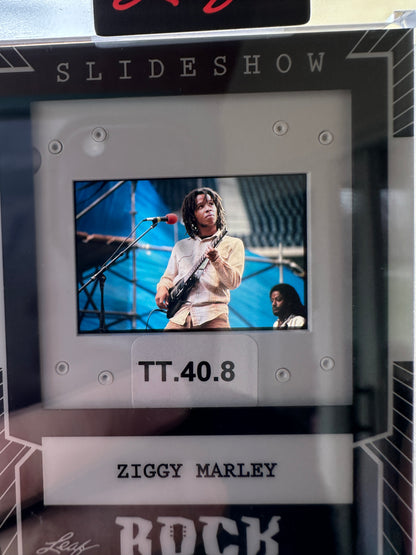 2026 Leaf Slideshow ZIGGY MARLEY Original Rock Slide Reggae 35mm PRODUCTION