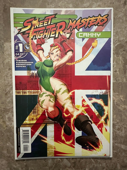 Street Fighter Master Cammy #1 Cover A + Blank NM (2023 Udon)