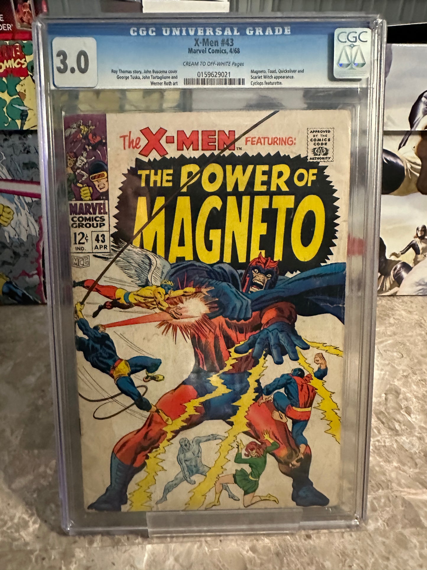 X-Men #43 CGC 3.0 (Marvel 1968)