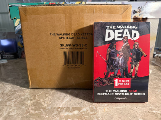 2026 Walking Dead Keepsake Spotlight Series 25-Box Case