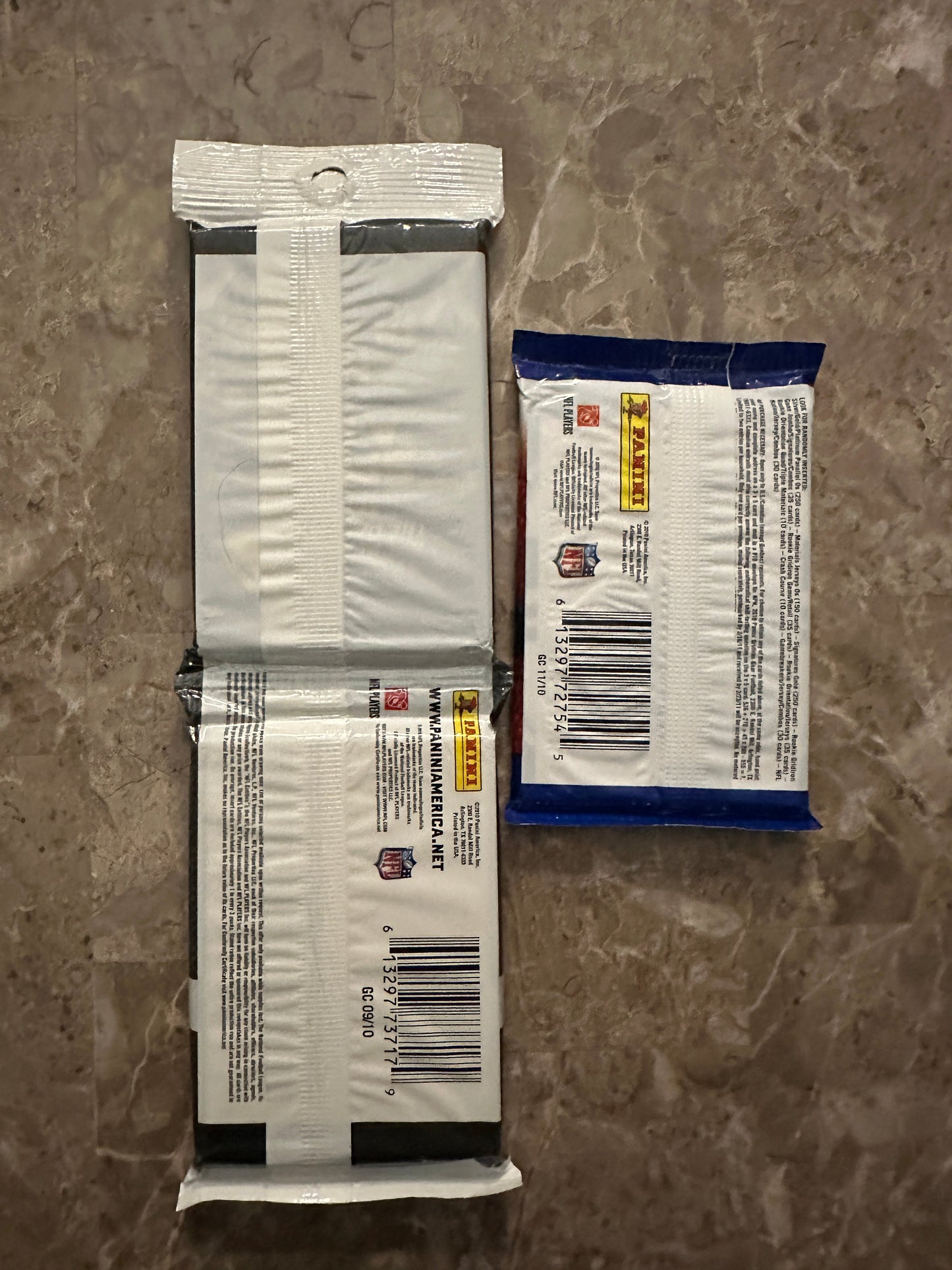 2010 Panini Threads Value Pack + Bonus 2010 Gridiron Gear
