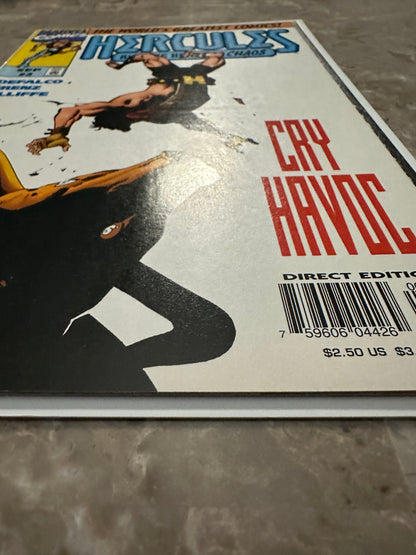 Hercules Heart and Chaos #1-3 High Grade Full Set (Marvel 1997)