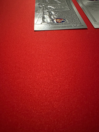 1994 Skybox DC Superman Platinum Series FG1/S4 Forged in Gold/Spectral-Etch