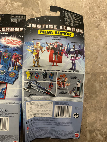 Justice League Animated Flash & Flash Mega Armor (Mattel) - New Sealed
