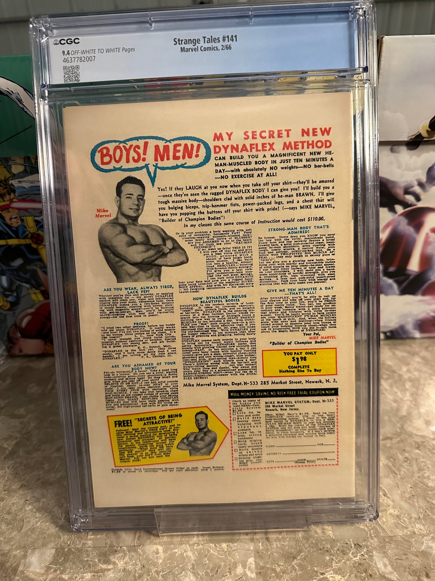 Strange Tales #141 CGC 9.4 (1966 Marvel) - Brand New Case