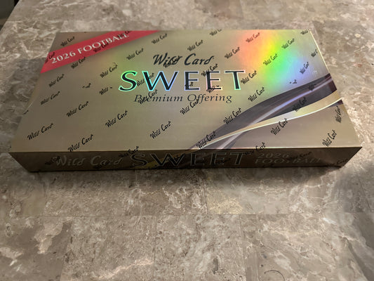 2026 Wild Card Sweet Football Box - Mahomes, Mendoza - In Hand