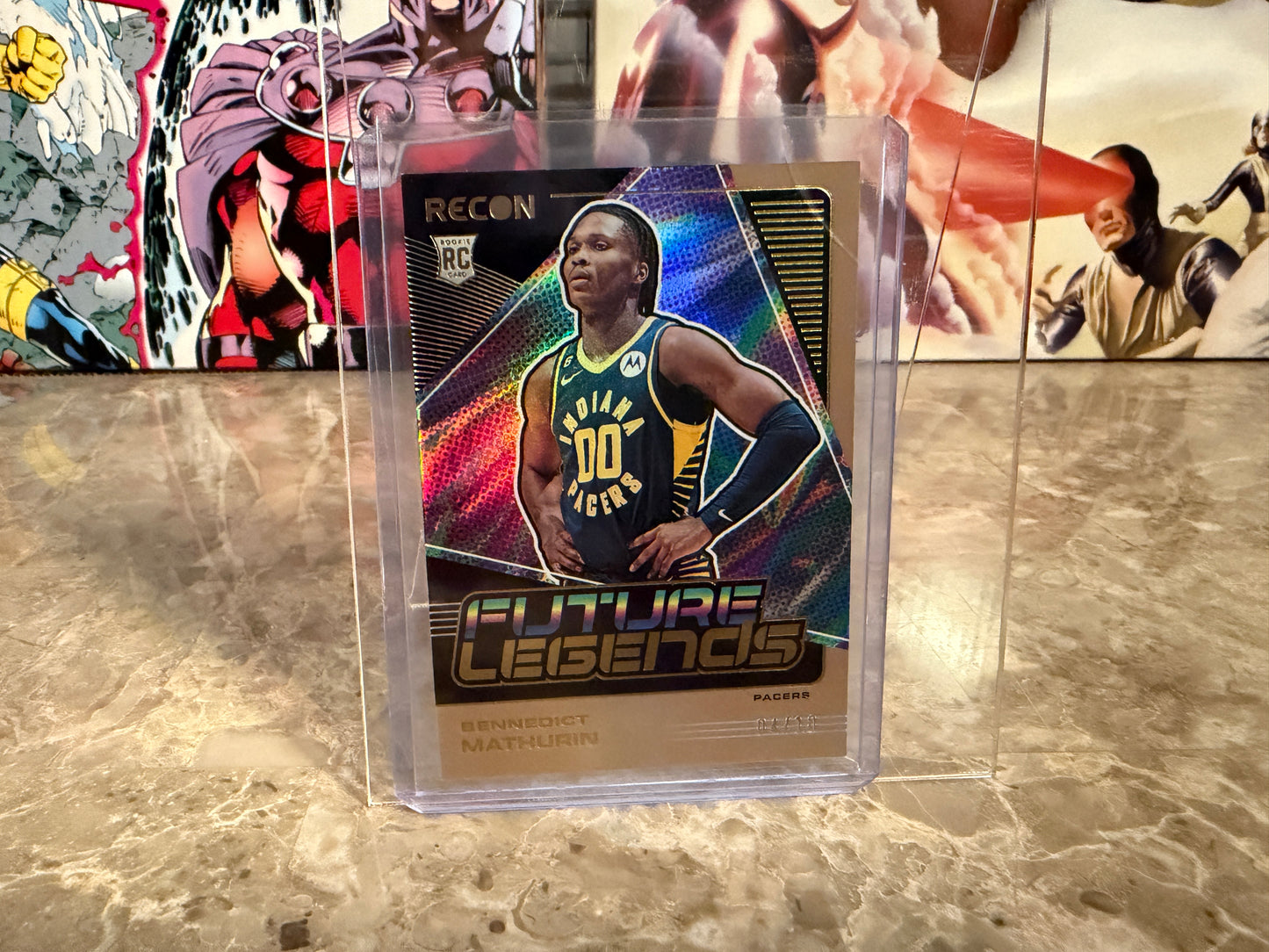 Benedict Mathurin 2022-23 Panini Recon Future Legends 04/10 Gold #2