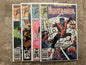Nightcrawler #1-4 Full Set High Grade Newsstand (Marvel 1985)