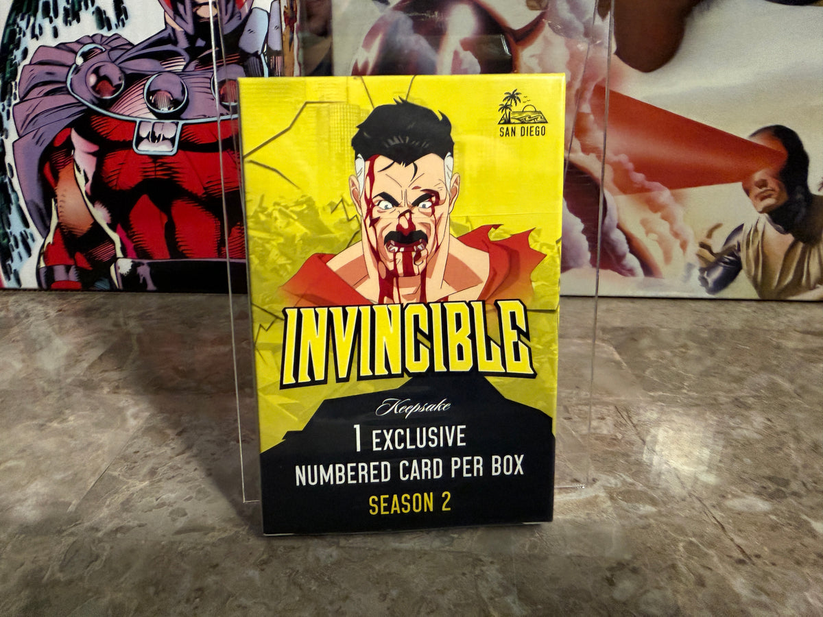 2026 Keepsake Invincible Season 2 SDCC Exclusive Omni-Man Promo Card Hand /250