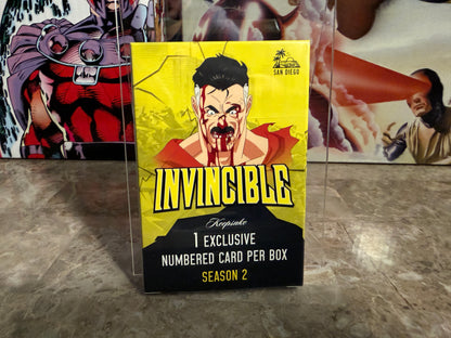 2026 Keepsake Invincible Season 2 SDCC Exclusive Omni-Man Promo Card Hand /250
