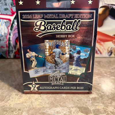 2026 Leaf Metal Draft Edition Baseball Hobby Box