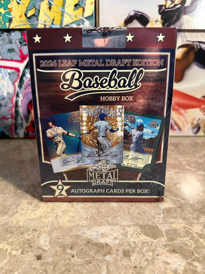 2026 Leaf Metal Draft Edition Baseball Hobby Box