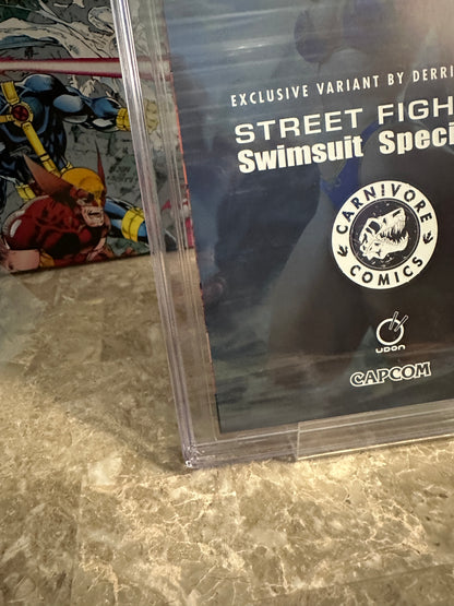 2022 Street Fighter Swimsuit Special CGC 9.6 Carnivore Comics C (Udon) -New Case