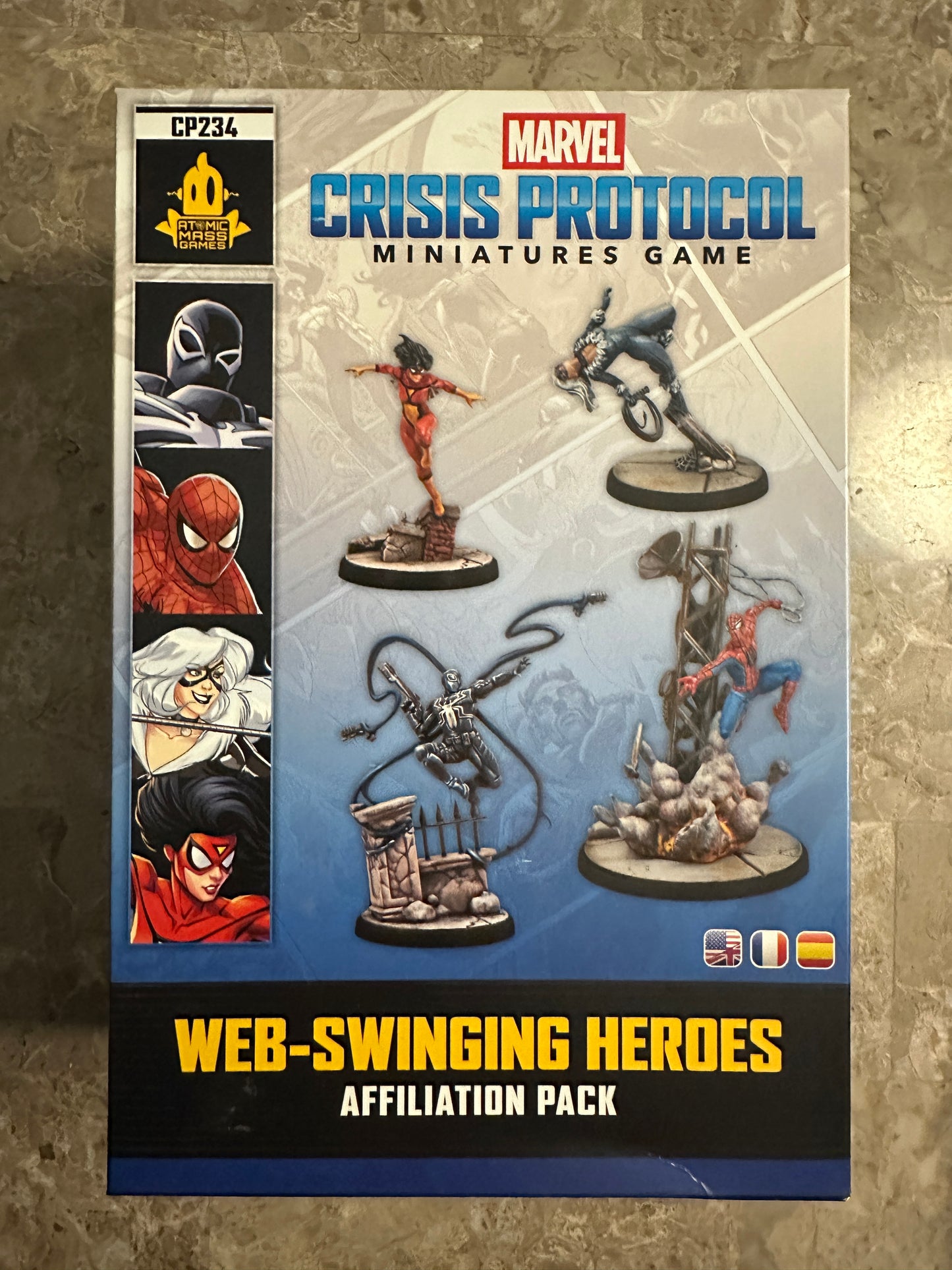 Marvel Crisis Protocol: Web-Swinging Heroes Affiliation Pack