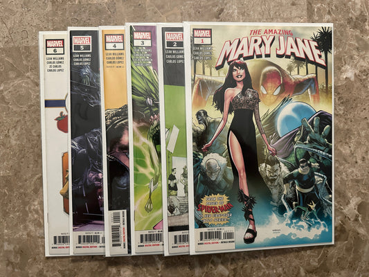 The Amazing Mary Jane #1-6 Full Set High Grade (Marvel 2019)