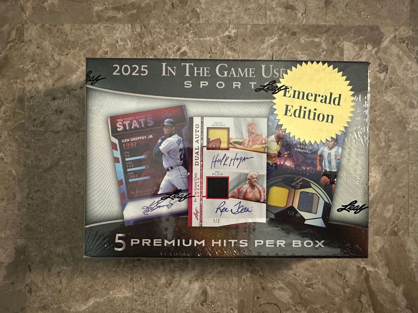 2025 Leaf In The Game Used Emerald Edition Box