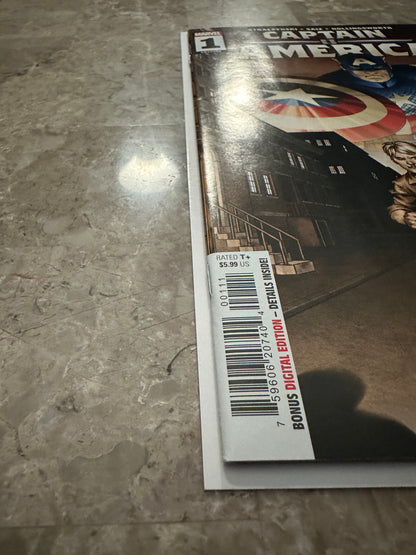 Captain America #1 NM- 9.2 (2023 Marvel Comics)