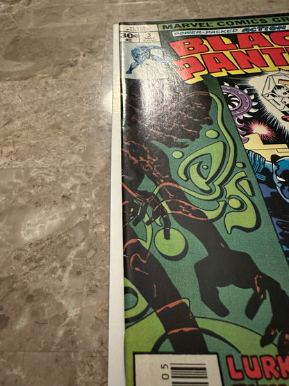 Black Panther #3 FN 6.0-6.5 (1977 Marvel Comics)