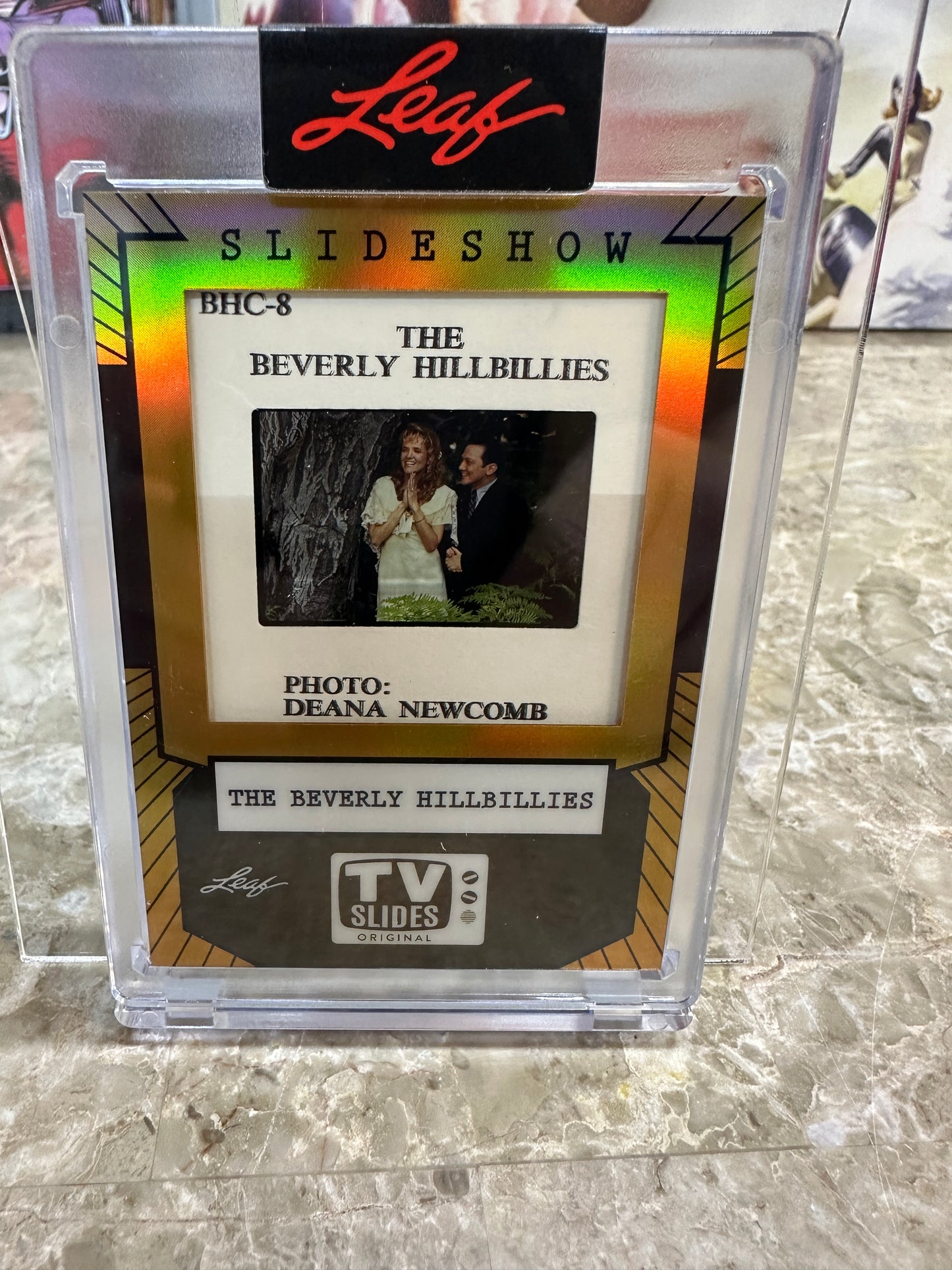 2026 Leaf Slideshow BEVERLY HILLBILLIES Lea Thompson Schneider Metal /25 SLIDE