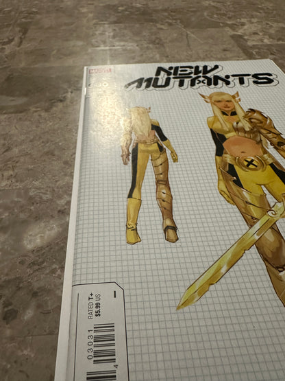 New Mutants #30 NM+ 9.6-9.8 (Marvel 2022) - Design Variant