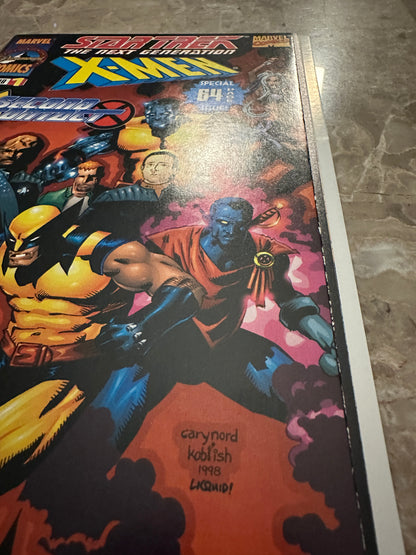 Star Trek TNG X-Men Second Contact NM 9.4-9.8 (1998 Marvel Comics)