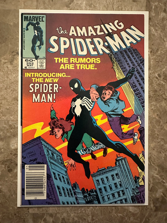 Amazing Spider-Man #252 Newsstand VF 8.0 (Marvel Comics 1984)