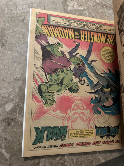 Batman vs. The Incredible Hulk FN- 5.5 (1981) - Treasury Edition