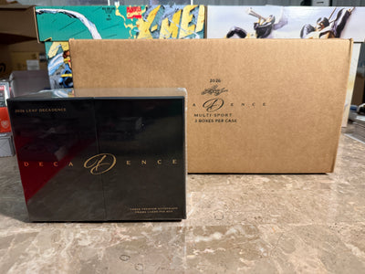 2026 Leaf Decadence Multi-Sport Hobby 3-Box Case