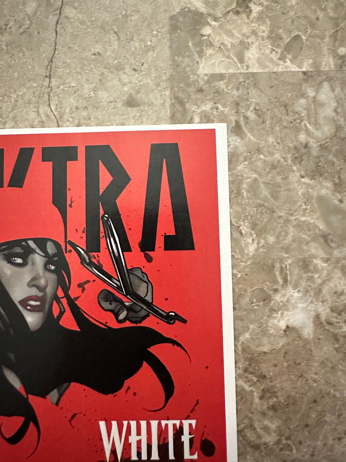 Elektra Black White and Blood #2 NM+ 9.6-9.8 (2021 Marvel) - Adam Hughes Cover