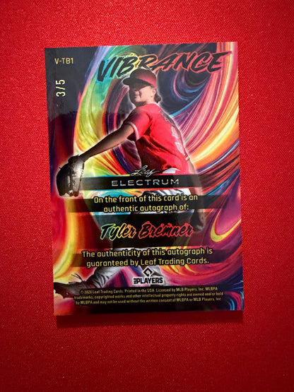 2026 Leaf Electrum Tyler Bremner Vibrance Auto Green /5