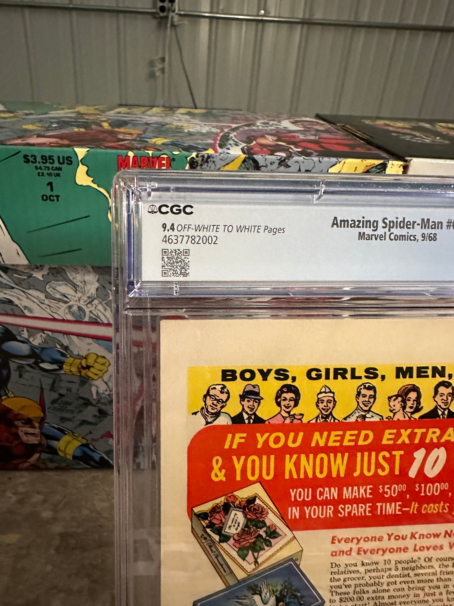 Amazing Spider-Man #64 CGC 9.4 (1968 Marvel) - Brand New Case